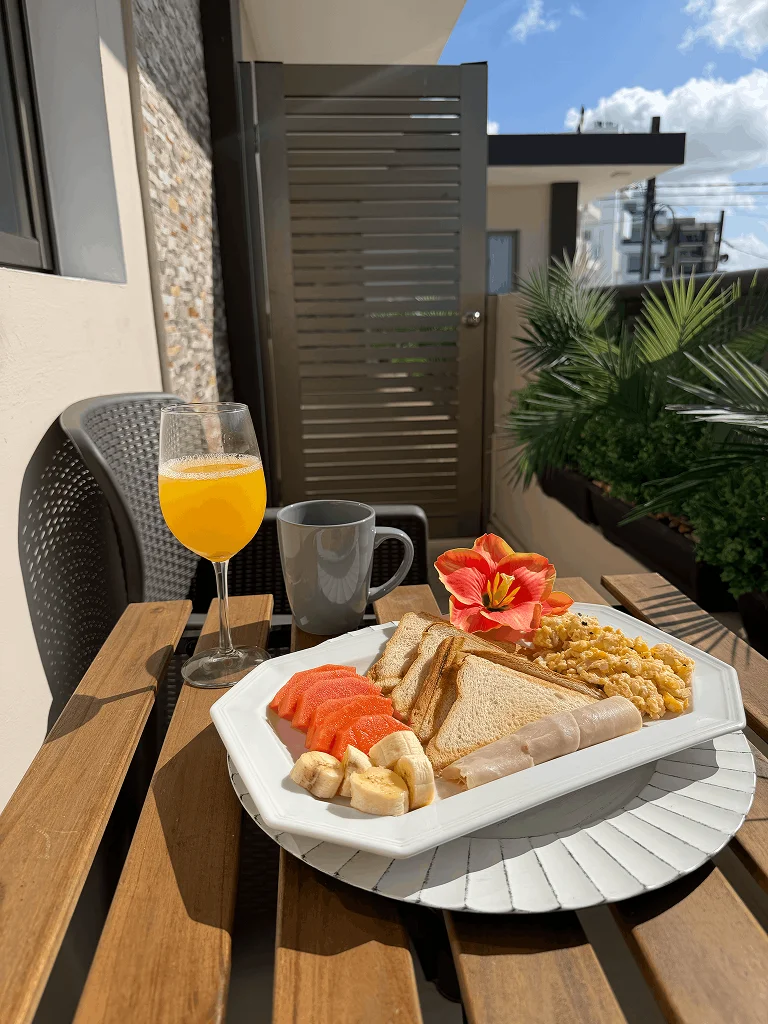 Balcón con desayuno Apartamento 1